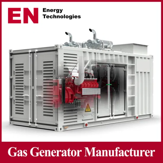 Container Type CNG/Natural/Biomass/LPG/Propane/Methane/Hydrogen/Power Plant/Sewage/Coke/Syngas/Wood/ Biogas Gas Generator Manufacturer with C Ummins Engine